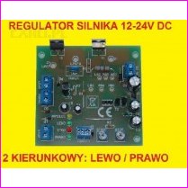 Regulator obrot�w silnika DC 12V 24V 15A 2 KIERUNK