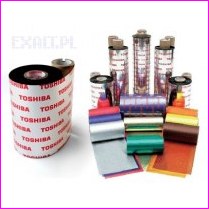 ta�ma termotransferowa TOSHIBA BX730112AG2RE, szeroko�� 112mm, d�ugo�� 300m , kolor czerwony