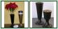 wazony plastikowe, wysokie, stoj�ce, wazon, na gr�b, pomnik, wazon srebrny
